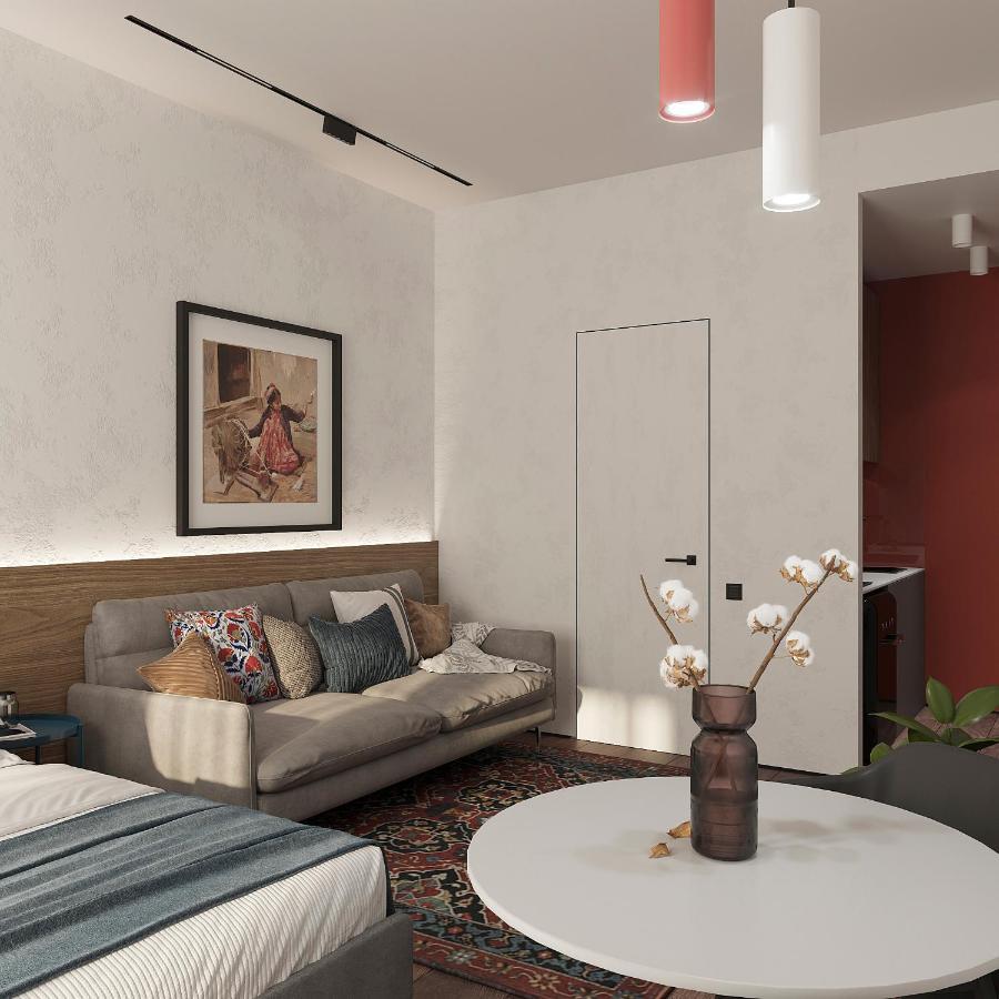 Blueloft 47 L Studio With Balcony Tashkent Ngoại thất bức ảnh